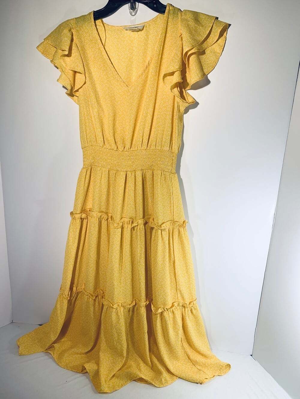 Jessica Simpson yellow Sundress SM